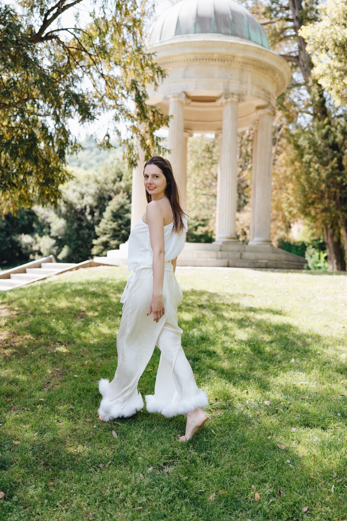 Daria walking in nature